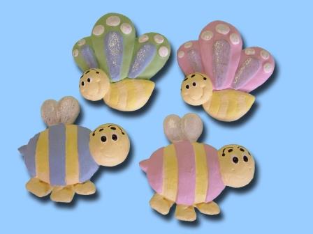 Spring Garden Bees & Butterfly Doorknobs Spring Garden Bees & Butterfly Doorknobs